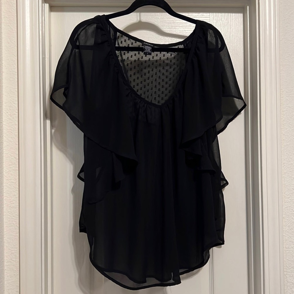 Torrid Sheer blouse